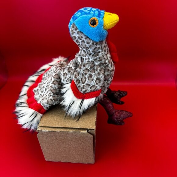 TY 2000 BEANIE BABY - "LURKEY" THE TURKEY PLUSH STUFFED ANIMAL TOY, NEW, 5 INCH - Picture 2 of 8